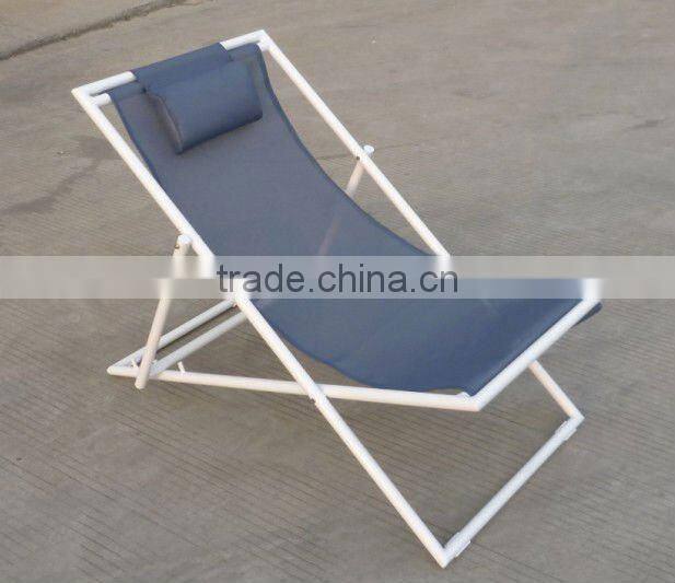 outdoor sling fabric folding lounge fishing chair