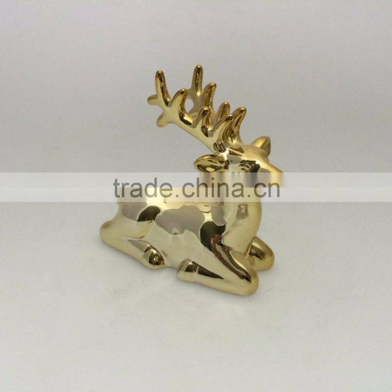 Cheap price Ceramic Deer Decoration for promotional gift