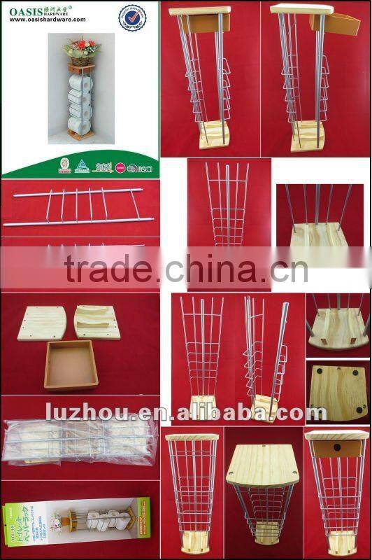 Steel pipe Toilet tissue paper holder