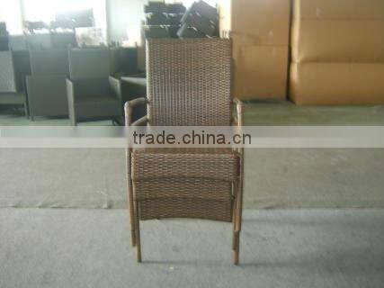 garden wicker chair and table T016