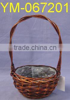 Small Honey Willow Basket
