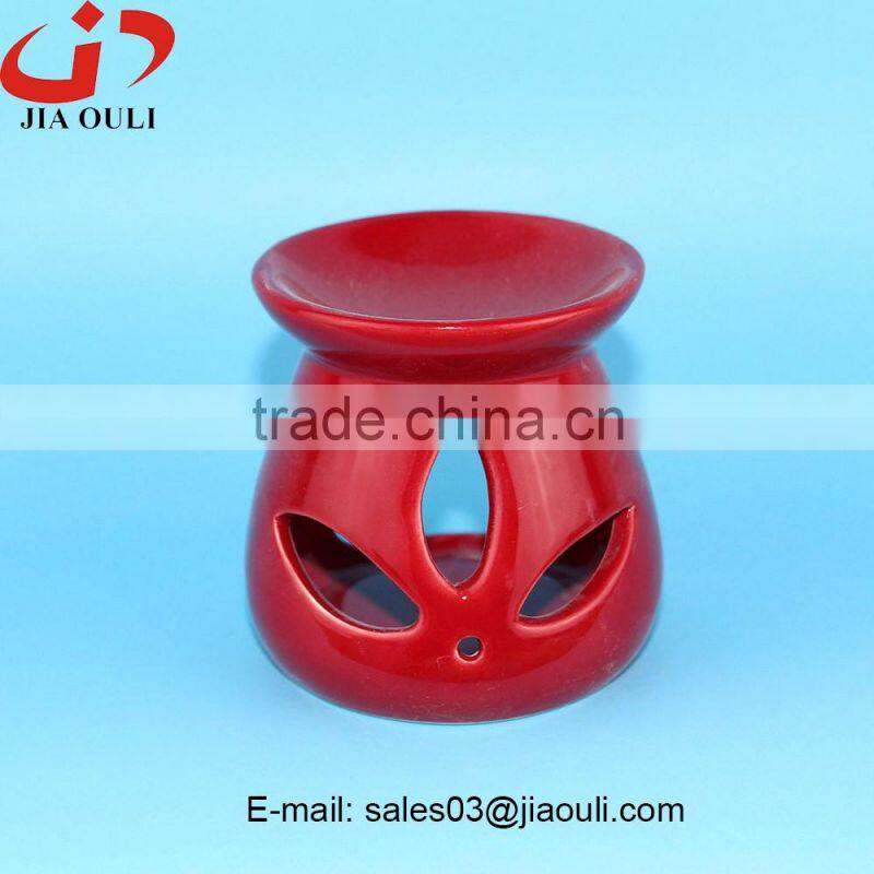 BSCI Audit Factory Modern family life fragrance lamp ceramic teapot shape oil burner, Gifts & Decor Ceramic Oil Warmer