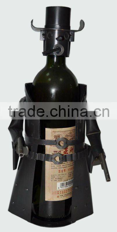 metal wine holder rack