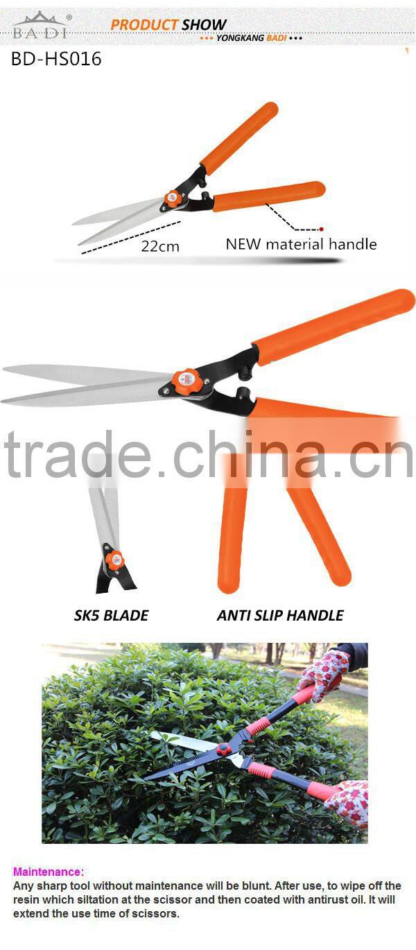 BD-HS016 10 inch sk5 garden pruning hedge shear