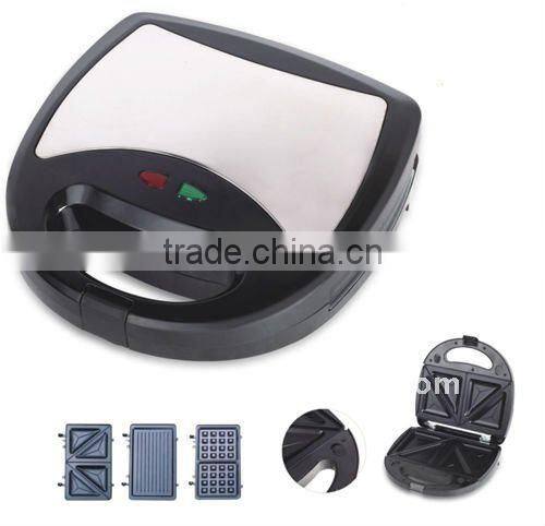 Detachable plates electric sandwich maker