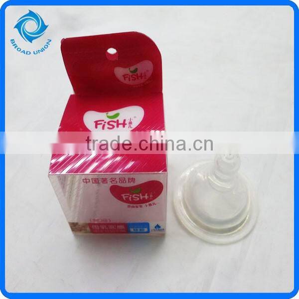 Silicone Baby Nipple Transparent Silicone Baby Nipple