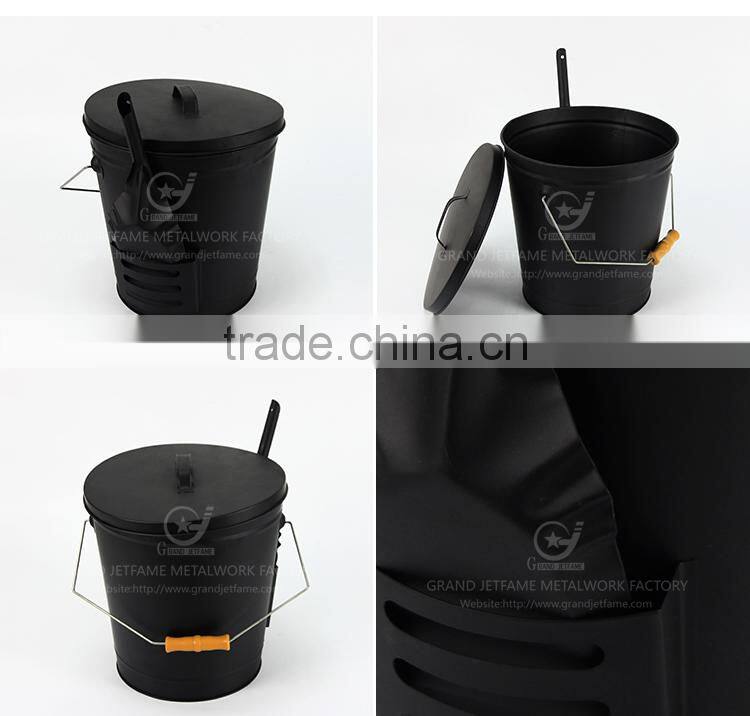 iron ash bucket coal multifunctional metal bucket