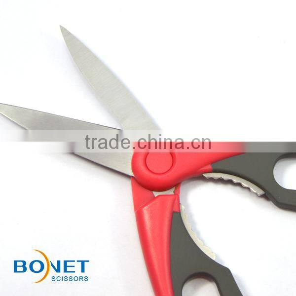 SKI0006 8-1/2" PP+TPR separable/detachable kitchen new vegetable cutting scissor
