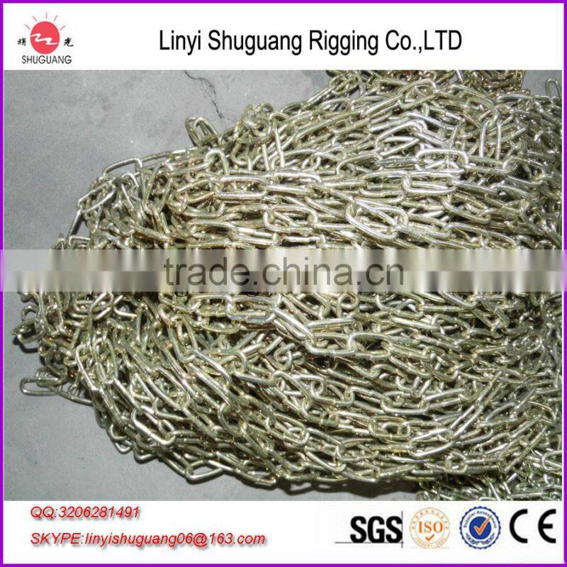 Galvanized Grade 30 Proof Coil Chain With Different Size