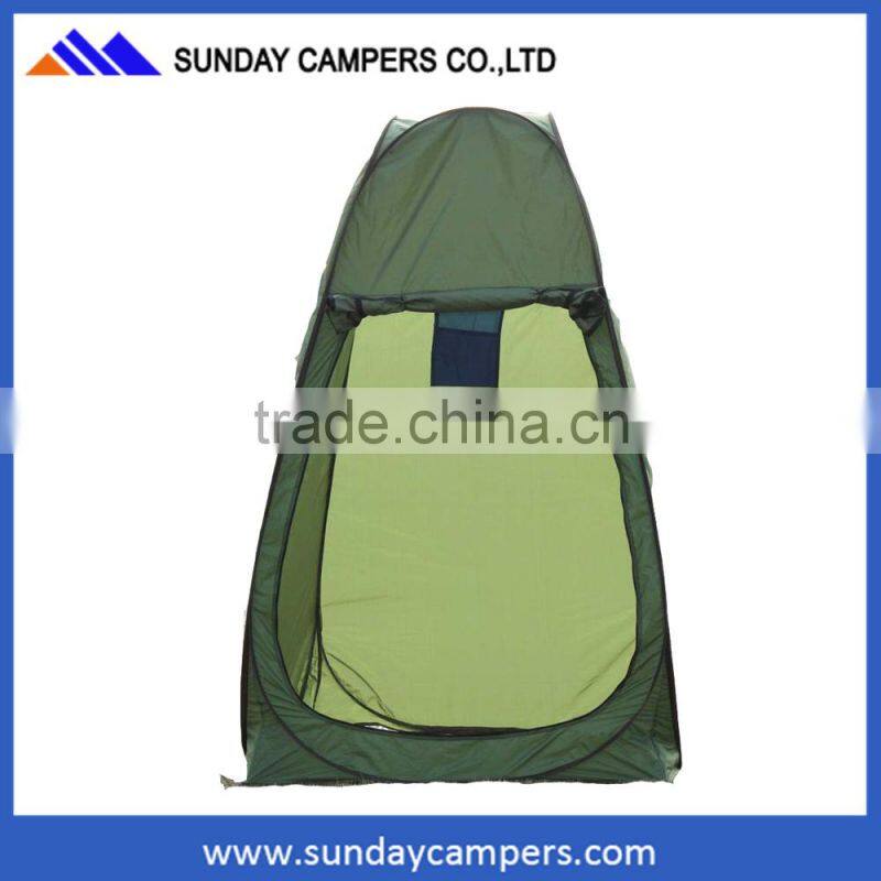 New products camping equipment mesh fabric double toilet shower tent for sale