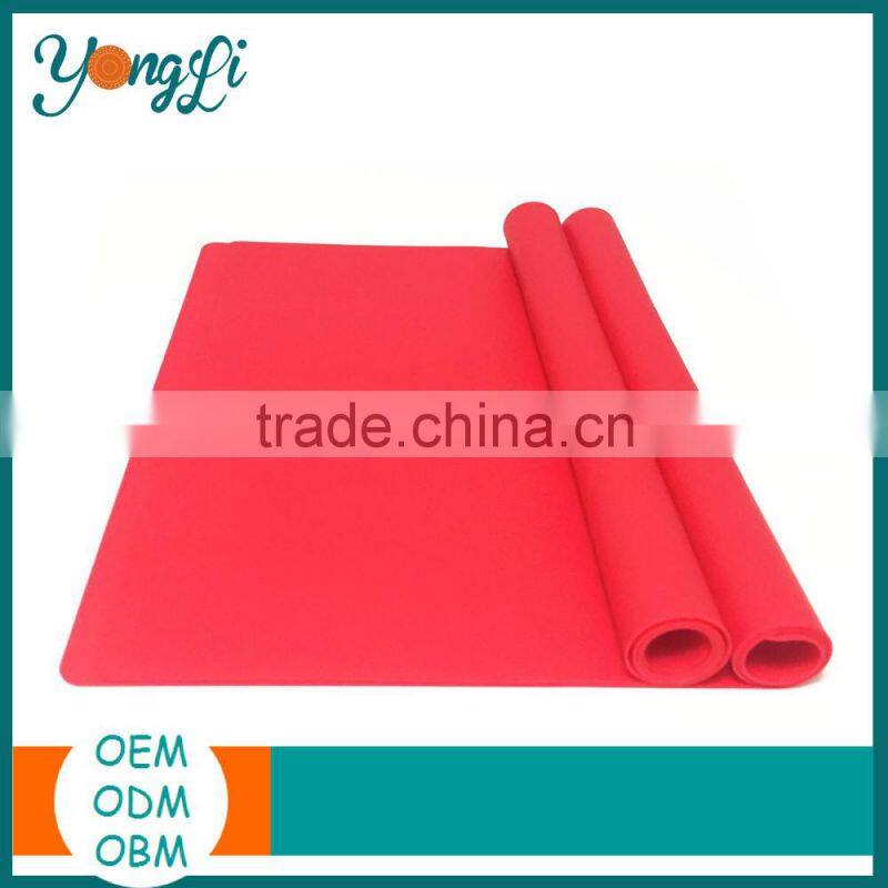 Microwavable Pastry Baking Soft Non-Stick Silicone Kneading Dough Mat