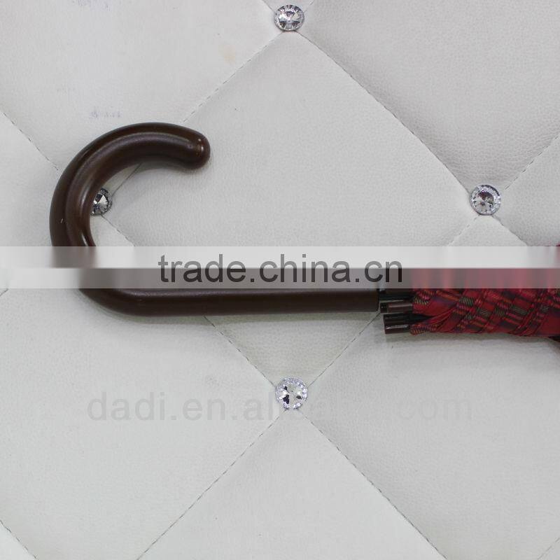 Cheap Red Straight Umbrella