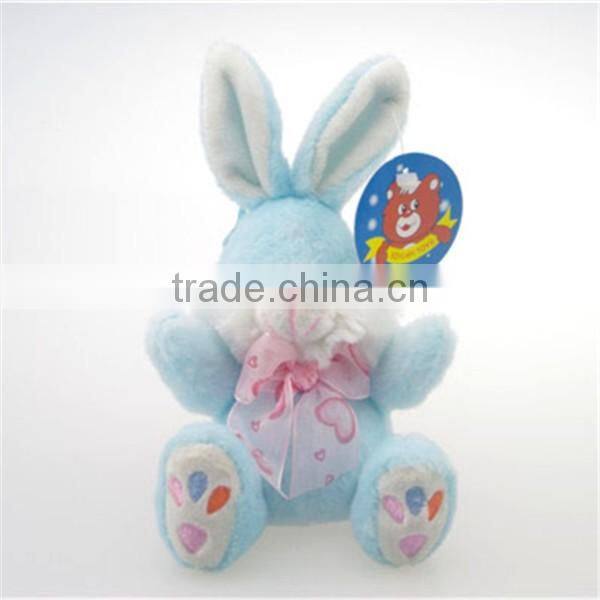 Cute Custom Soft Stuffed Little Bunny Plush Toy Keychain
