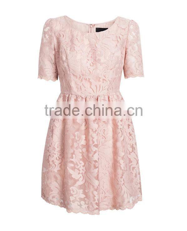 New arrival Customize Costume ladies' lace overall pleated hot sexy girls night dress