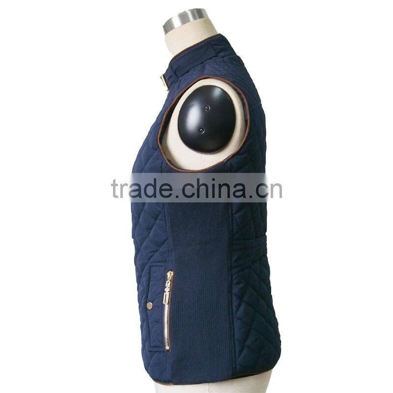 padding cotton waistcoat for winter women design