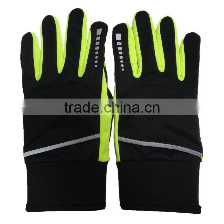 GZY 2015 outdoors sports two finger touch gloves