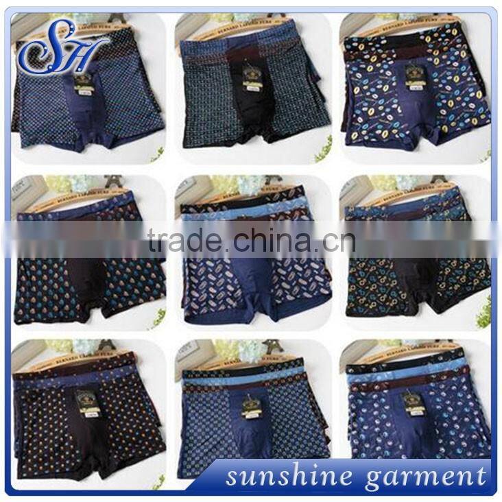 2017 New Style Design Fashion Sexy Men's Underwear Boxers Boy Shorts