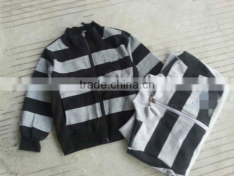 Yiwu high quality kids garments long sleeve casual pullover stocklot