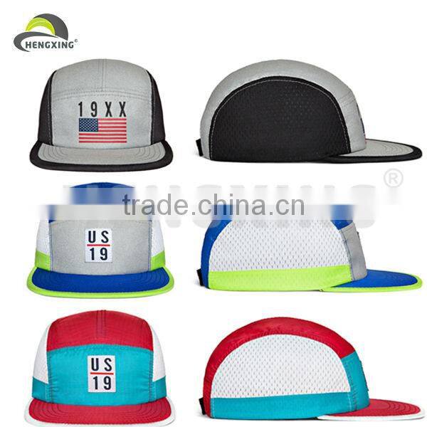 Tweed Blank 5 Panel Camp Caps