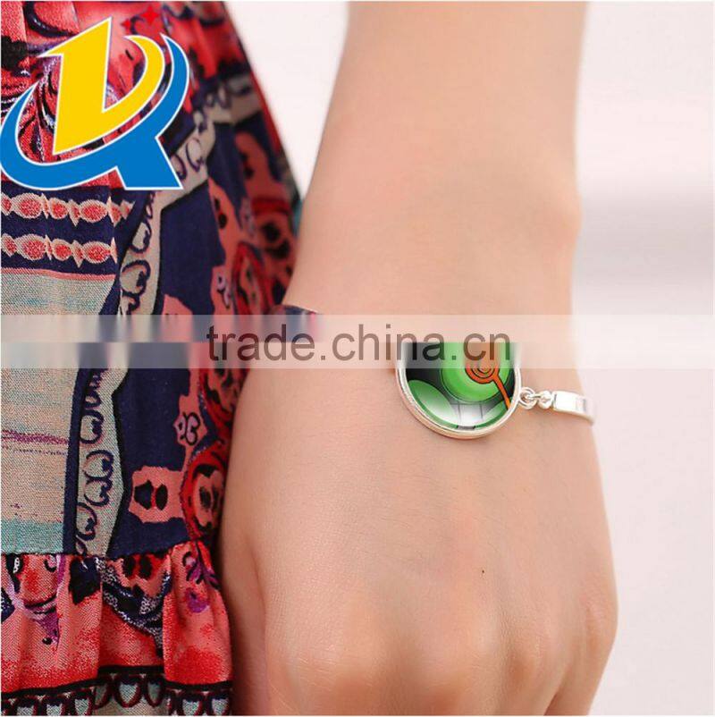 Hot sale beautiful pokemon go stainless bracelet