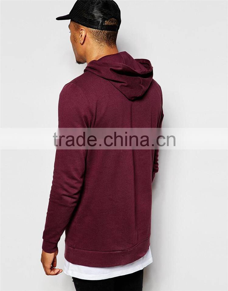 Wholesale 100% cotton hoodie high quality cheap plain hoodies