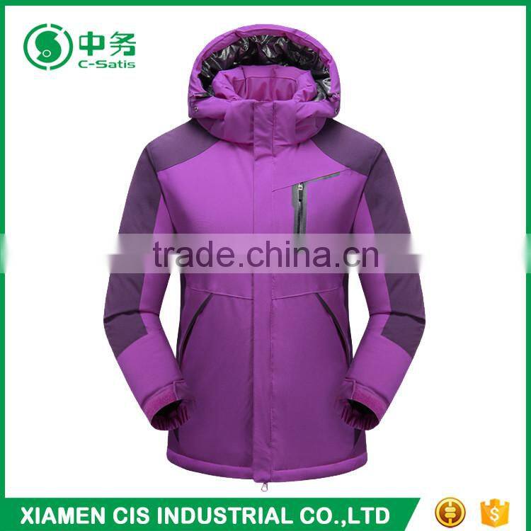 2017 Fashion Winter Warm Windproof Women Outdoor Climbing Jacket