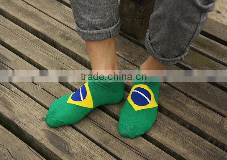 Personality trend in Europe and the United States flag socks male boat socks socks literary low in spring and summer, thin