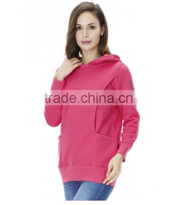 Newest design breathable hiking women hoodie