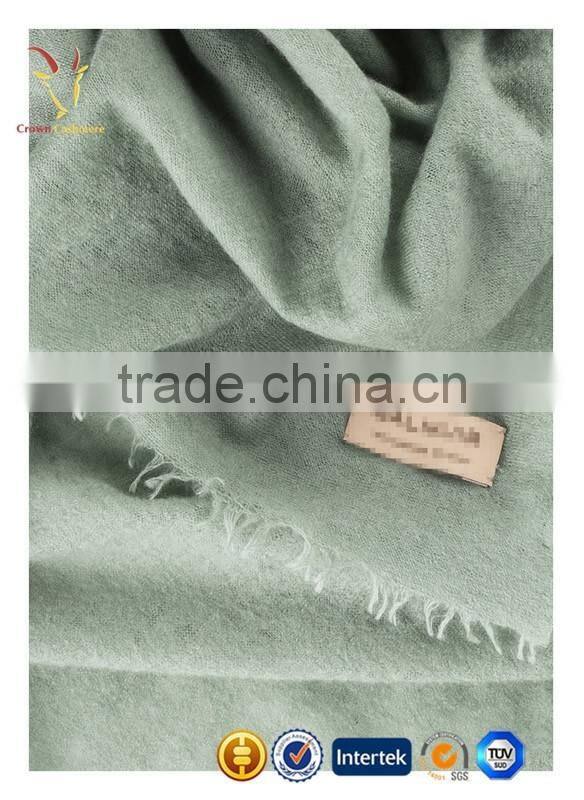 Knitted Lady Printed Cashmere Wool Scarf