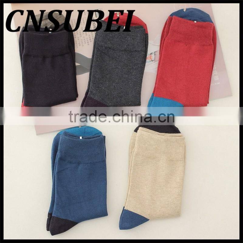 Bussiness Men Cotton Foot Tube Socks, Custom Design Men Wholesale shaoxing Socks