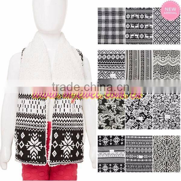 Jacquard fur kid clothes