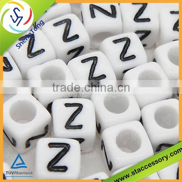 High Quality Plastic Alphabet Beads,Customized Plastic Alphabet Beads