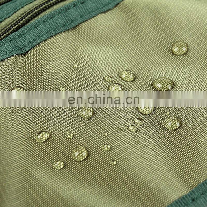 Printed Dark Green Travel Nylon Rfid Money Bag Women Waist Wallet