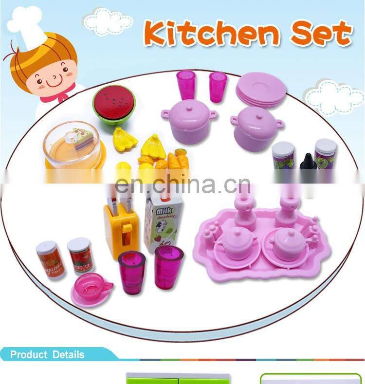 2016 plastic mini loyal group kitchen toys set