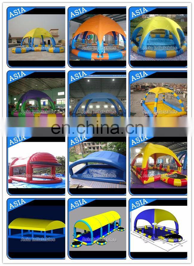 inflatable adult swimming pool with roof/tent/cover/shade for sell from china