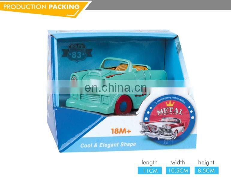 Popular kids play small scale diecast old toy car models