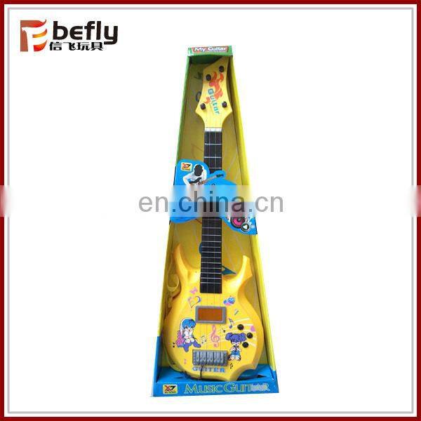 Children plastic toys musical guitar