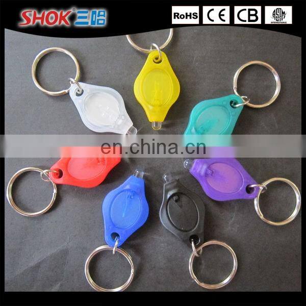 Hot selling solar powered led keychain