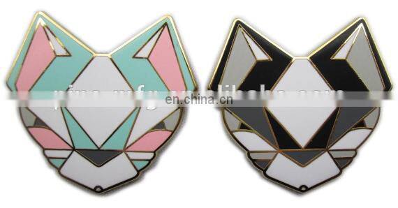 Hard enamel lapel pin badge