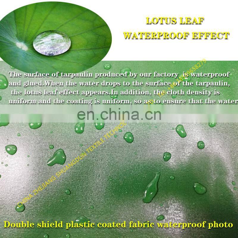 Waterproof canvas outdoor cover cloth truck cover cloth green yellow and blue all kinds of colors.