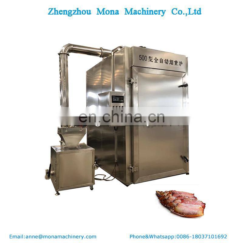 Electric Heating fish Meat Smoke Oven/fish Smokehouse /Sausage Smoke Oven House Chamber Machine