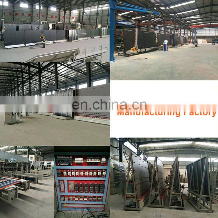 VGM2500 Trade Assurance vertical flat glass washing machine insulating double glass washer