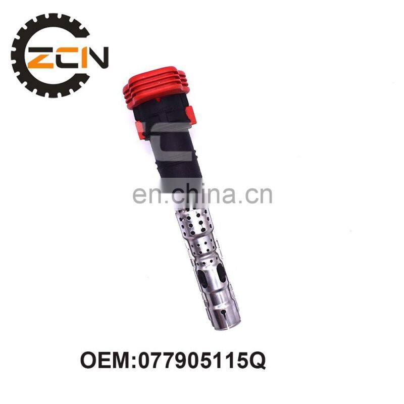 Car Auto Ignition Coil OEM 077905115Q For 2003-2006 Audi A8 S4 A6 Allroad 4.2L