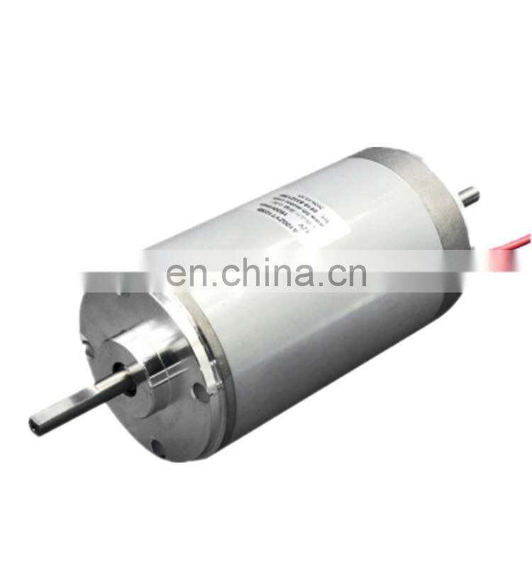 OD100mm High Speed High Torque 1647rpm 400W DC Motor 12V E413