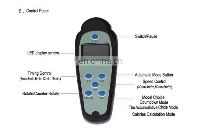 Active and passive limb rehabilitation exercise pedal bike