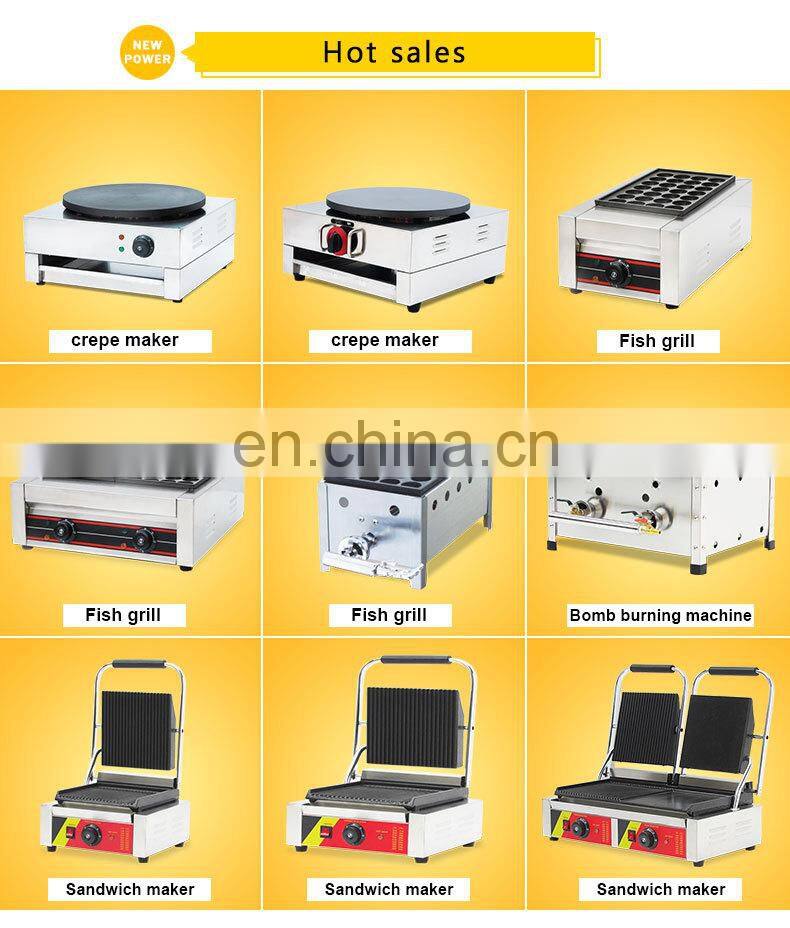 new design snack machine commercial electric 9 holes poffertjes grill pancake making machine with CE