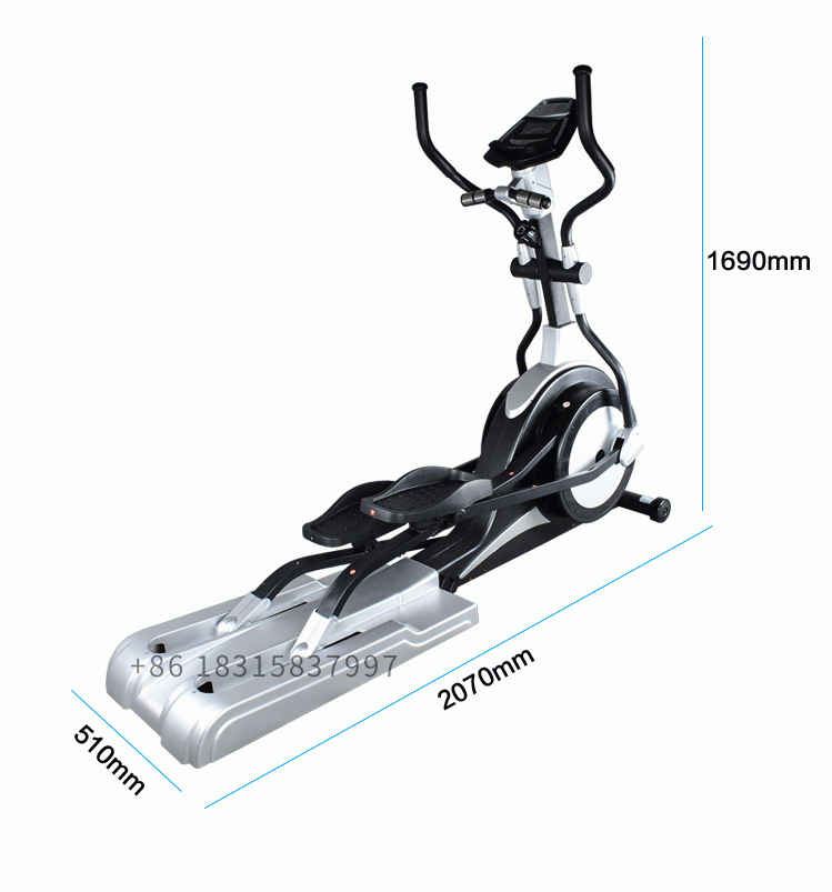 High quality exercise machine elliptical bicycal trainer