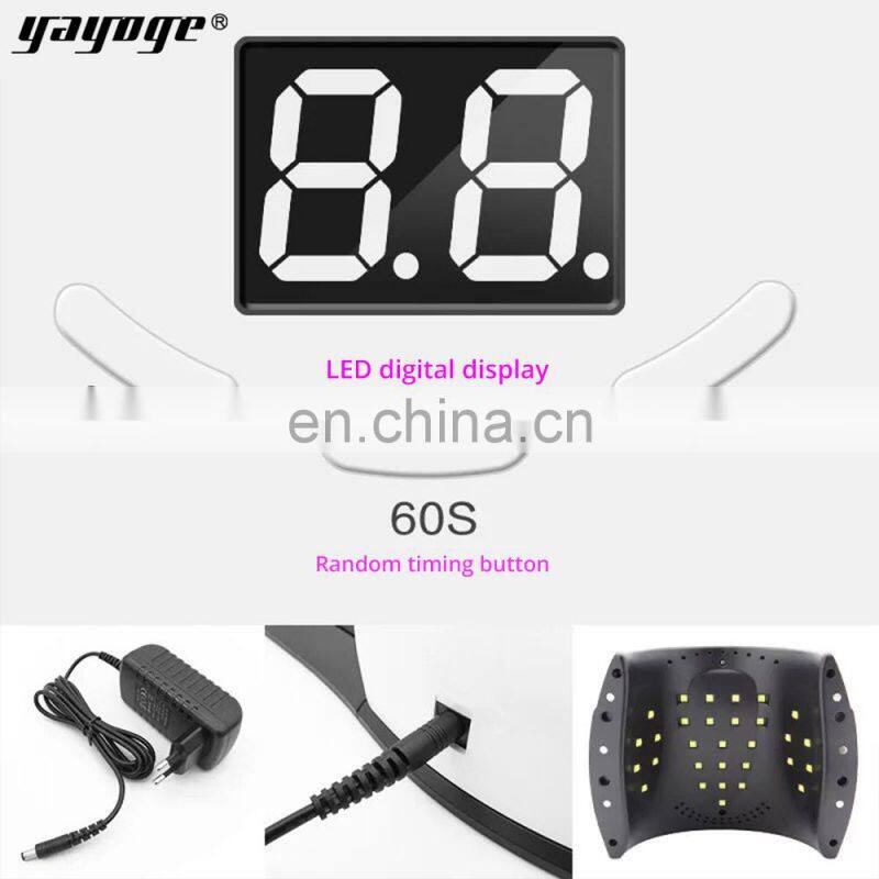 Fast Drying Uv Led Nail Lamp 64W 48W
