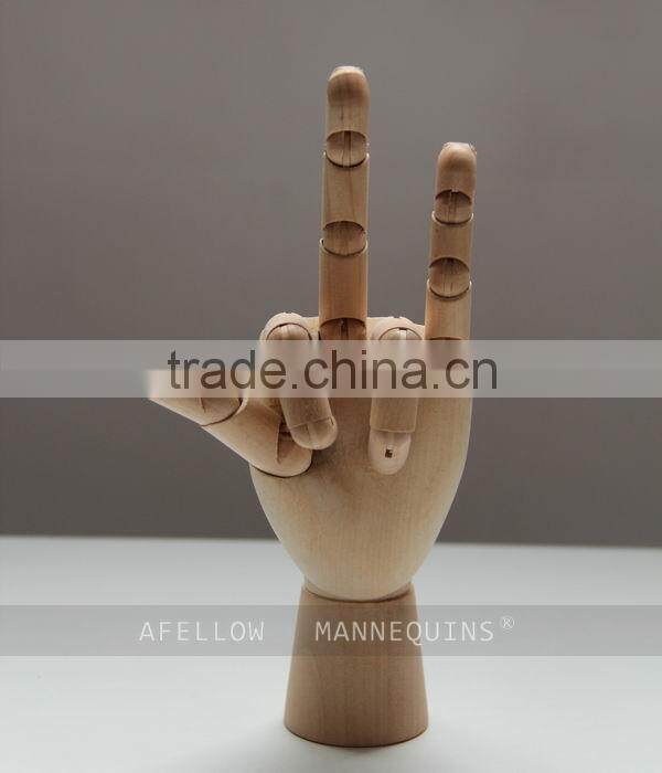 Dummy Hand Adjustable Wooden Hand Mannequin Dispaly Jewelry mannequin