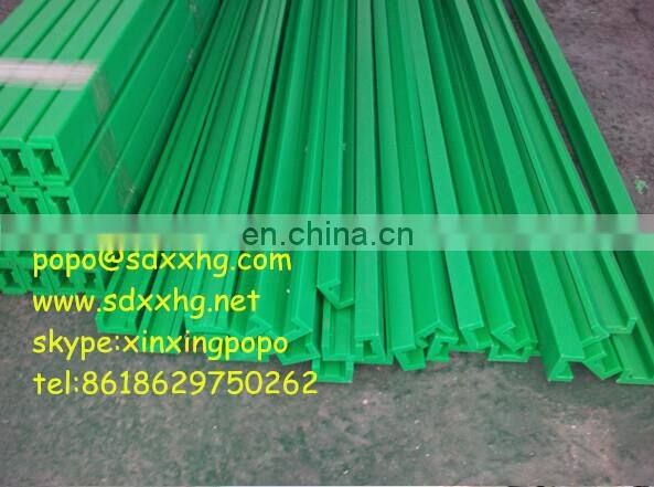 PE conveyor guide rail UHMW curved track hdpe slide track